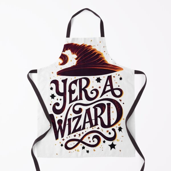 Item preview, Yer a Wizard - Crimson Typography - Fantasy designed and sold by Scarle-Richa.