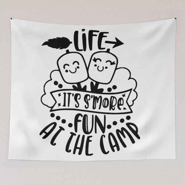 Item preview, Camping fun marshmallows designed and sold by tqueen.