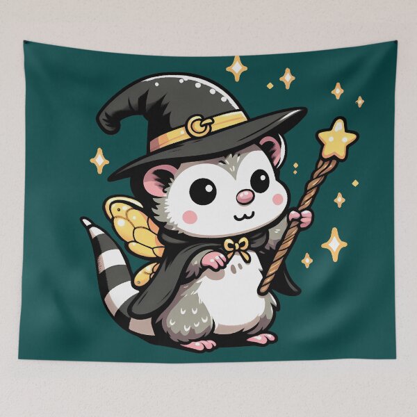 Item preview, Fairy Possum designed and sold by Funny Vintage Stickers And T-Shirts.
