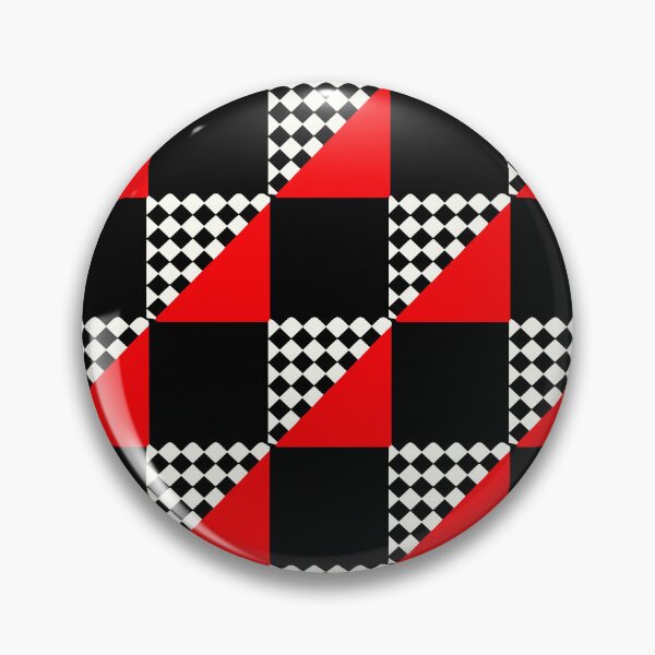 Item preview, Cool Black, Red, and White Checker Design designed and sold by Artbyminga.