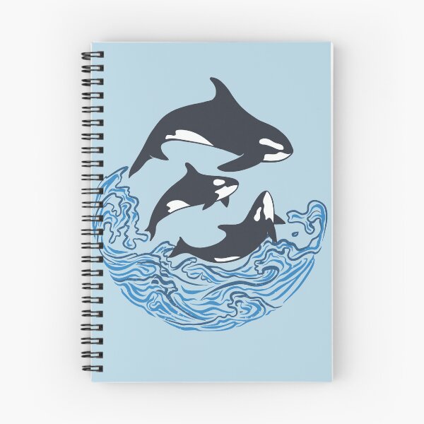 Item preview, Orcinus Orcas Saltando Ola designed and sold by RetroVoyages.