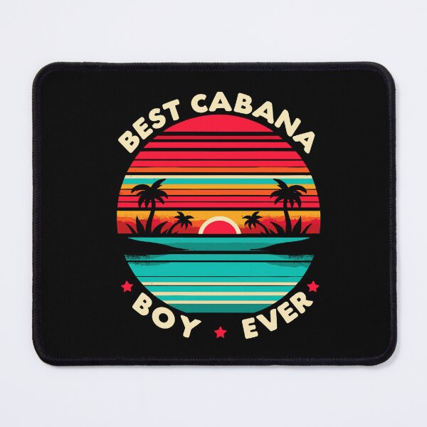 Item preview, Colorful Sunset Palm Tree Best Cabana Boy Ever designed and sold by Dressed For Duty.