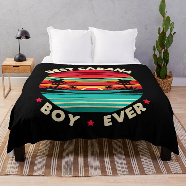 Item preview, Colorful Sunset Palm Tree Best Cabana Boy Ever designed and sold by Dressed For  Duty.