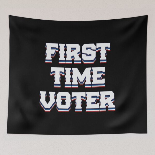 Item preview, First Time Voter - 2024 Elections designed and sold by Whimsical  Thinker.