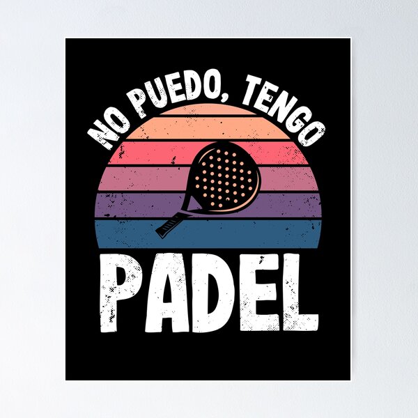 Item preview, Padel Tennis Gift For Padel Player I Can't I Have Padel designed and sold by Captain Mood.