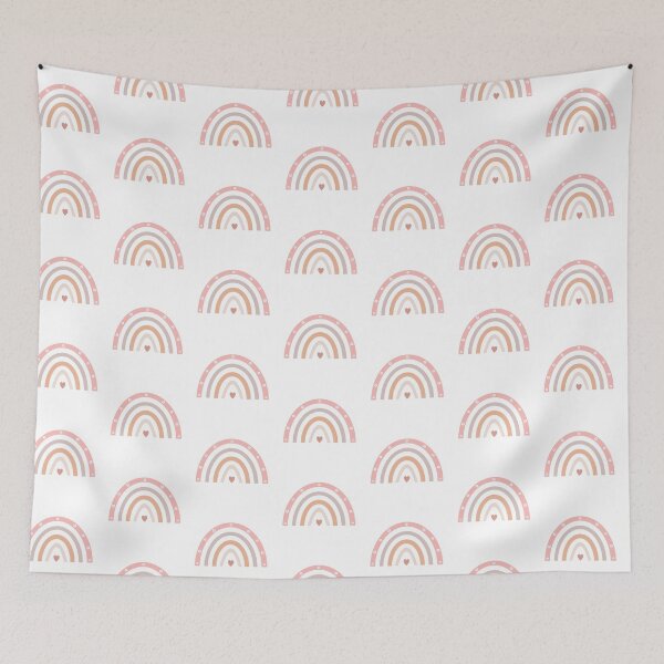 Item preview, Pastel Rainbow Design with Floral Accents designed and sold by Art-shia.