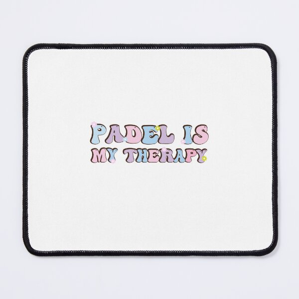 Item preview, Padel Tennis Gift For Padel Player Padel Is My Therapy designed and sold by Captain Mood.