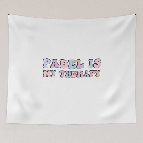 Item preview, Padel Tennis Gift For Padel Player Padel Is My Therapy designed and sold by Captain Mood.