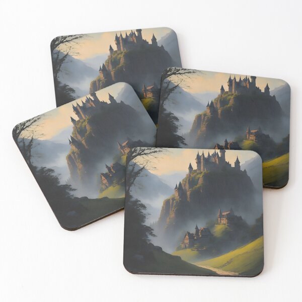 Item preview, **"Shadows Over the Silent Village"** designed and sold by LuckyCosmos.