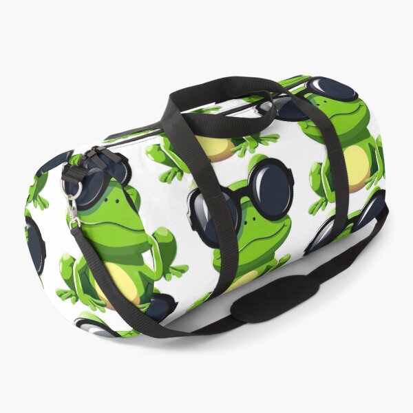 Item preview, A Cute Frog with Sunglasses designed and sold by DWorriBHappi.
