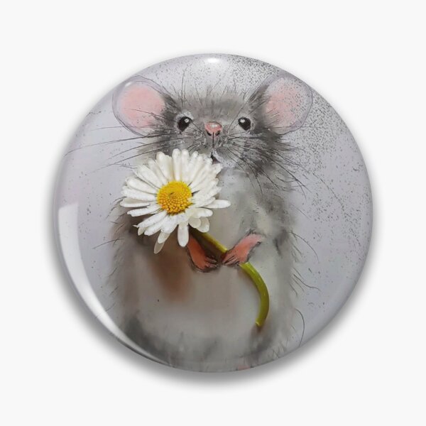 Item preview, Rat with daisies designed and sold by wernertpicture.
