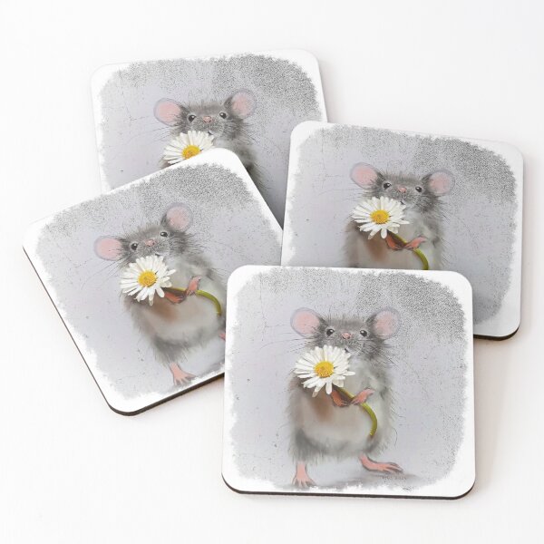 Item preview, Rat with daisies designed and sold by wernertpicture.