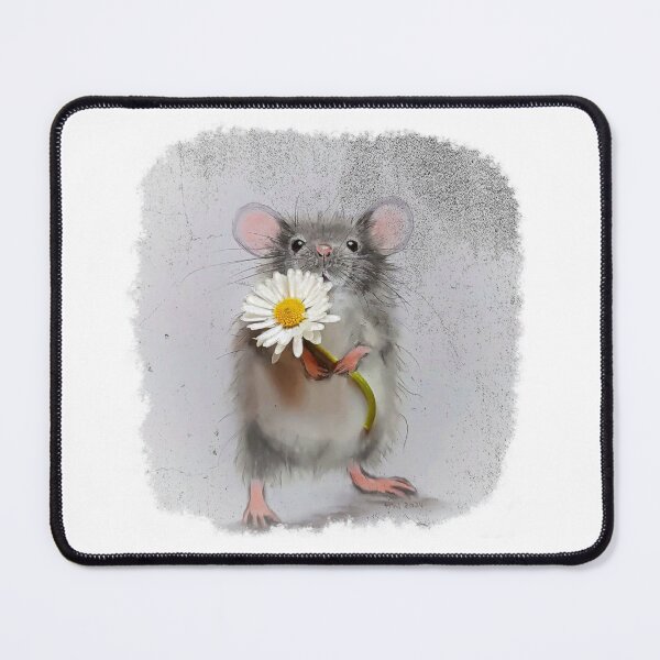Item preview, Rat with daisies designed and sold by wernertpicture.