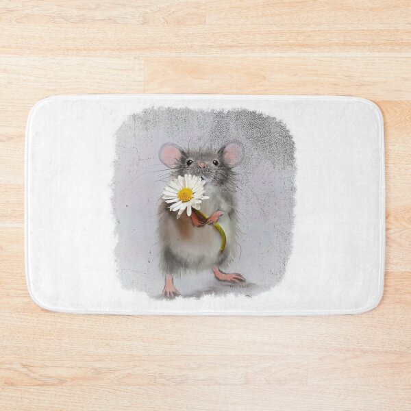 Item preview, Rat with daisies designed and sold by wernertpicture.