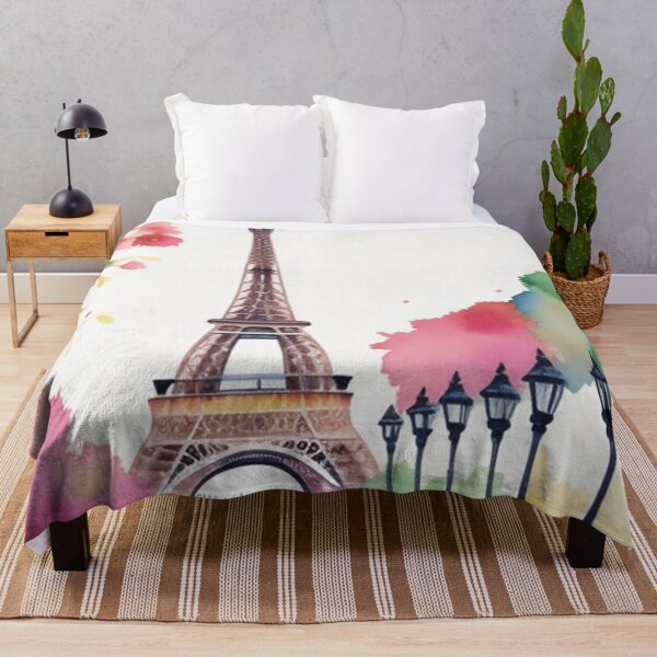 Item preview, Paris watercolor  designed and sold by Roxburylane.