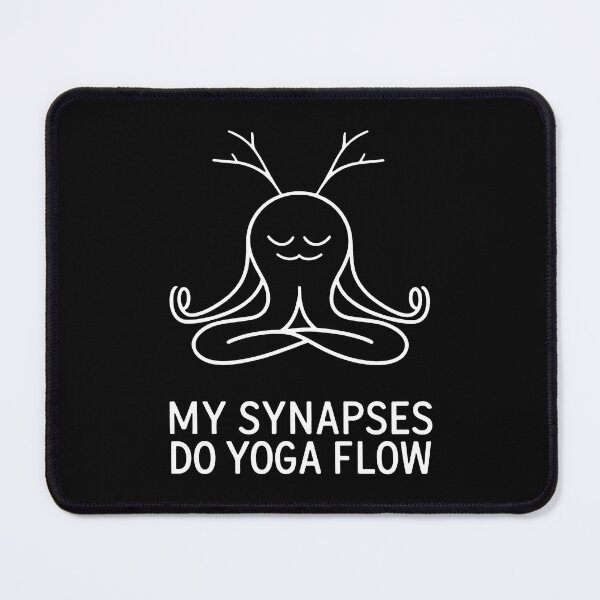 Item preview, MY SYNAPSES DO YOGA FLOW: Enhancing Brain Function Through Yoga designed and sold by SplashTastic.