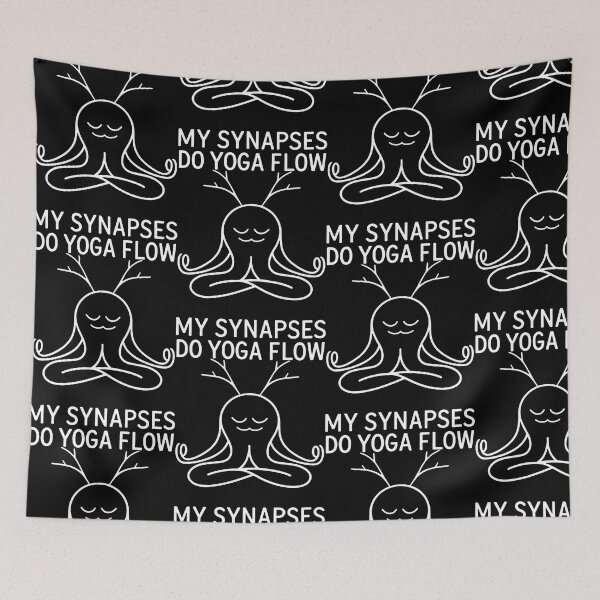 Item preview, MY SYNAPSES DO YOGA FLOW: Enhancing Brain Function Through Yoga designed and sold by SplashTastic.
