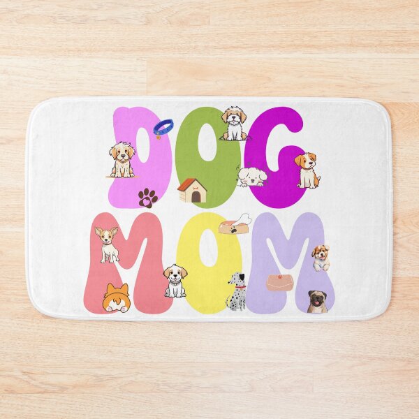 Item preview, Groovy and Cutesy Dog Mom designed and sold by Fredster1966.