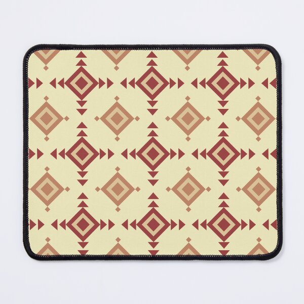 Item preview, Red Cream Geomatric seamless pattern designed and sold by NPSweet29.