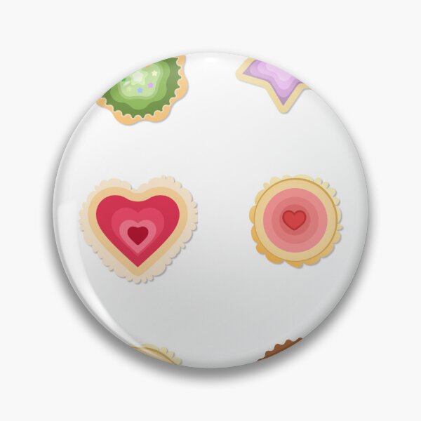 Item preview, Heart Star Jam Cookies designed and sold by Greatbluewhale3.