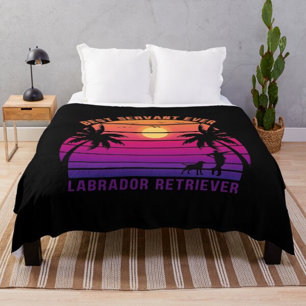 Item preview, Labrador Retriever - Best Servant Ever - Retro Premium Designs for Pet Enthusiasts designed and sold by Techflare.
