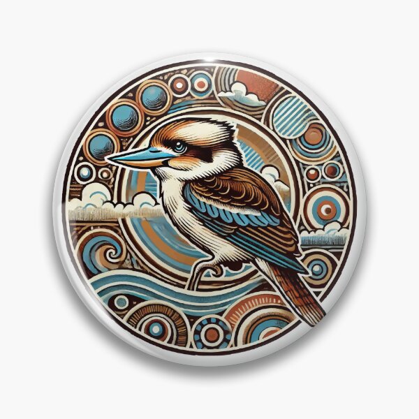 Item preview, Kookie Charm: Laughing Kookaburra designed and sold by DougHawkins.