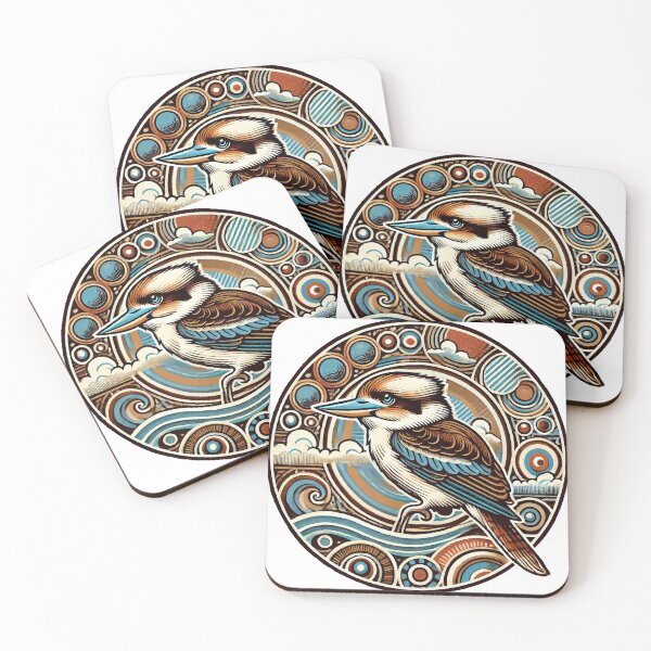 Item preview, Kookie Charm: Laughing Kookaburra designed and sold by DougHawkins.