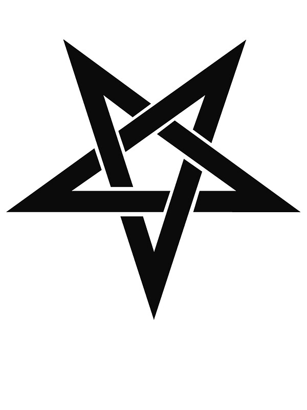 upside down 5 pointed star meaning