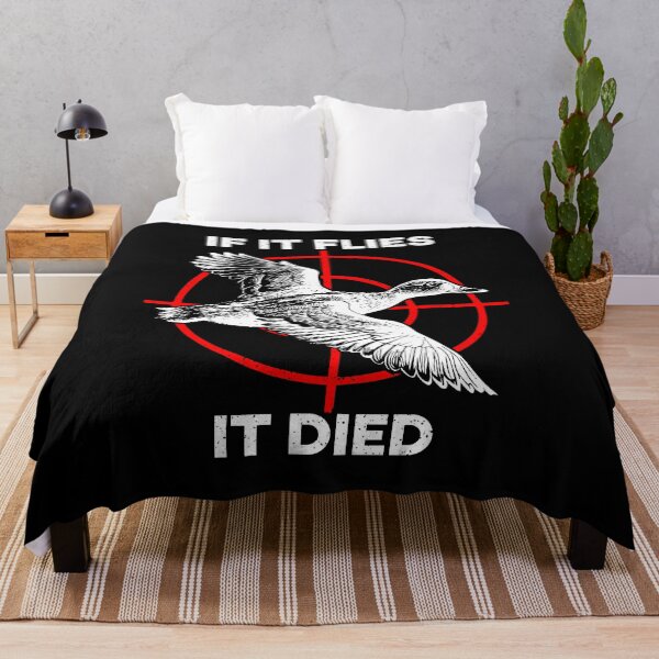 Item preview, If It Flies It Dies - Funny Duck Hunting designed and sold by zeviwanty.