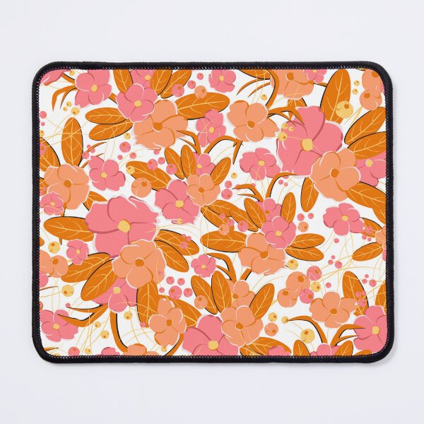Item preview, Small bouquet, Orange and pink on white background designed and sold by Alex  Blud.