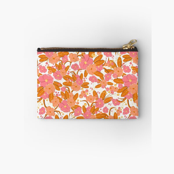 Item preview, Small bouquet, Orange and pink on white background designed and sold by Alex  Blud.