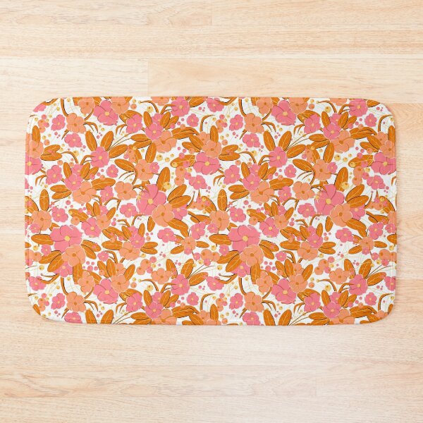 Item preview, Small bouquet, Orange and pink on white background designed and sold by Alex  Blud.