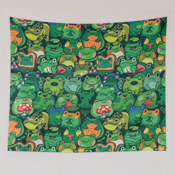 Item preview, Hide and seek with frogs designed and sold by PenguinHouse.