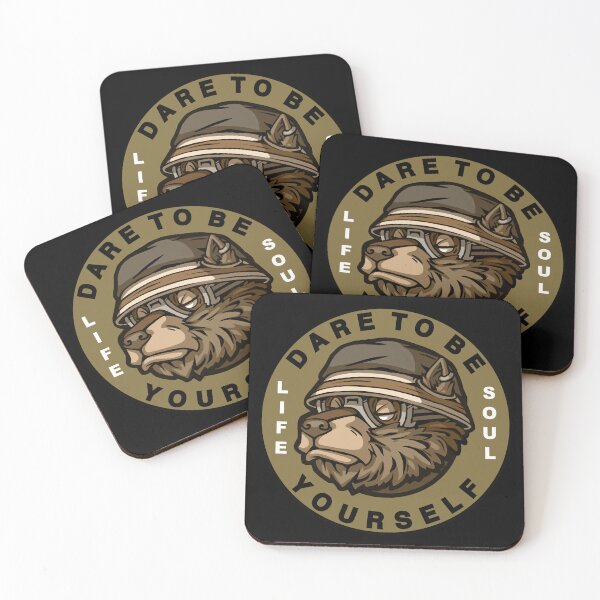Item preview, The Wolf,Dare to be yourself designed and sold by HYPERBADGE.