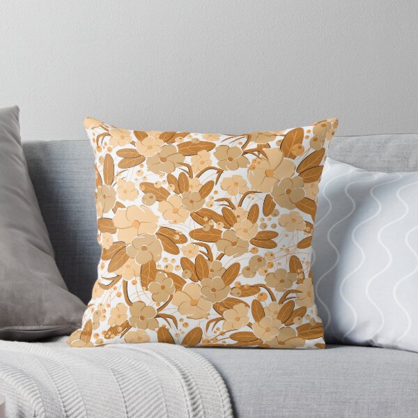 Item preview, Small bouquet, Brown and beige on white background designed and sold by Alex  Blud.