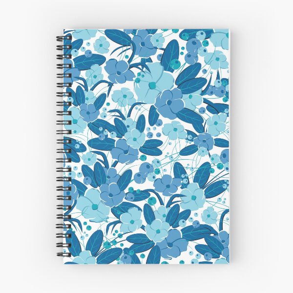 Item preview, Small bouquet, Blue and light blue on white background designed and sold by Alex  Blud.