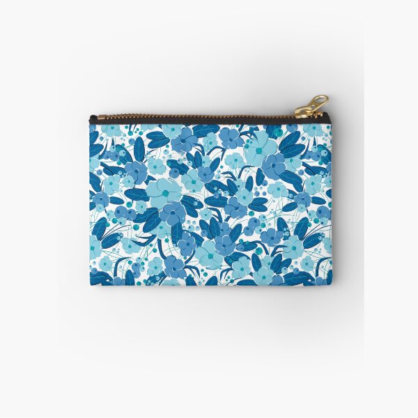Item preview, Small bouquet, Blue and light blue on white background designed and sold by Alex  Blud.