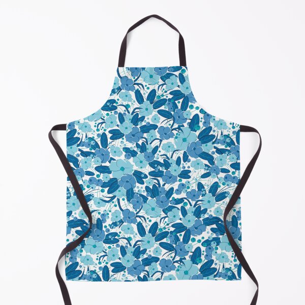 Item preview, Small bouquet, Blue and light blue on white background designed and sold by Alex  Blud.