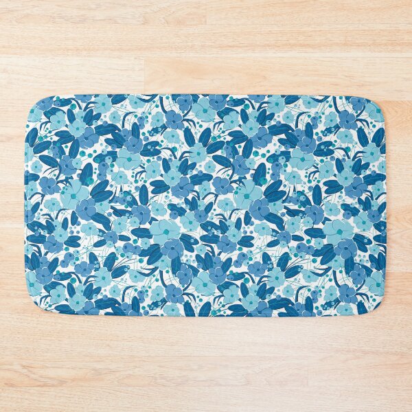 Item preview, Small bouquet, Blue and light blue on white background designed and sold by Alex  Blud.