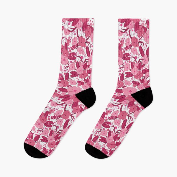 Item preview, Small bouquet, Dark pink and light pink on white background designed and sold by Alex  Blud.