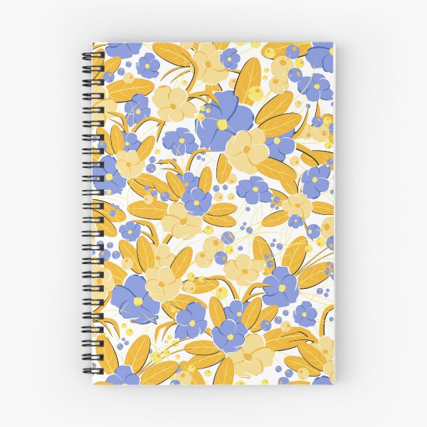 Item preview, Small bouquet, Yellow and blue on white background designed and sold by Alex  Blud.