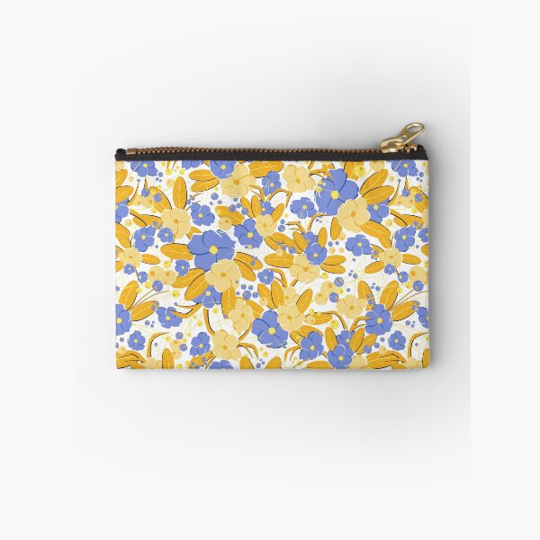Item preview, Small bouquet, Yellow and blue on white background designed and sold by Alex  Blud.
