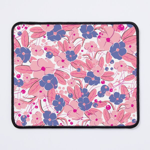 Item preview, Small bouquet, Blue and pink on white background designed and sold by Alex  Blud.