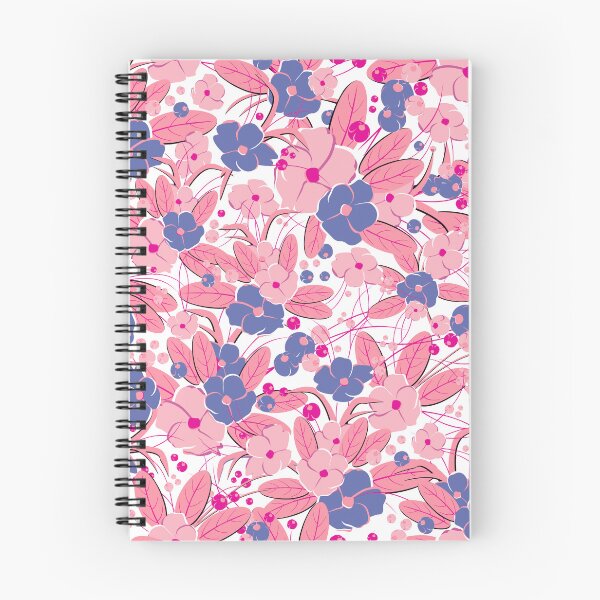 Item preview, Small bouquet, Blue and pink on white background designed and sold by Alex  Blud.