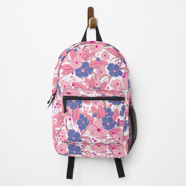 Item preview, Small bouquet, Blue and pink on white background designed and sold by Alex  Blud.