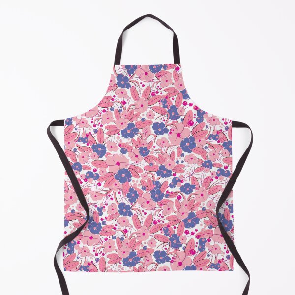 Item preview, Small bouquet, Blue and pink on white background designed and sold by Alex  Blud.
