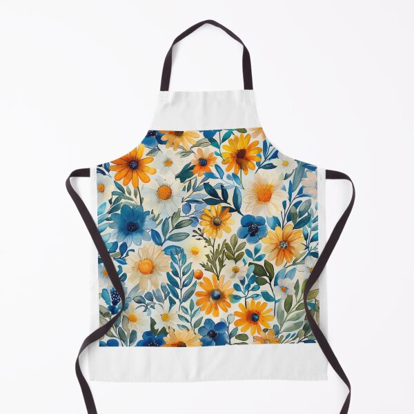 Artikelvorschau, Aquarell Blumen nahtlose Muster entworfen und verkauft von NGDigitalArt.