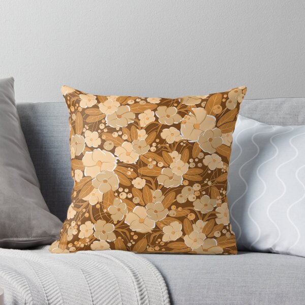 Item preview, Small bouquet, Brown and beige on brown background designed and sold by Alex  Blud.