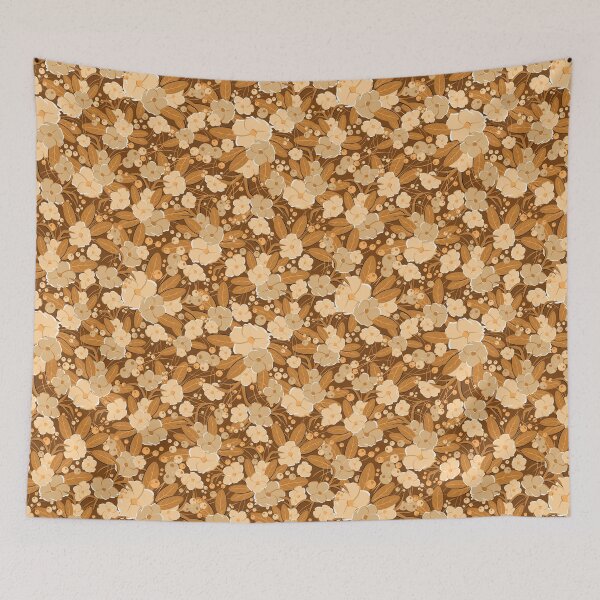 Item preview, Small bouquet, Brown and beige on brown background designed and sold by Alex  Blud.