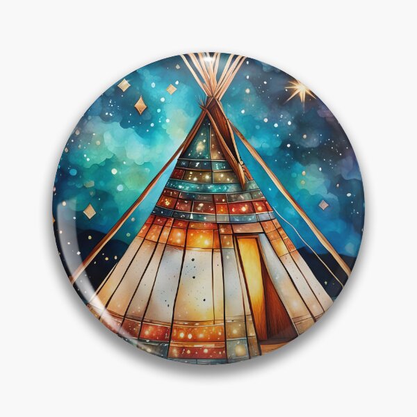 Item preview, Magical Night Wigwam 01 designed and sold by REALDesign-Shop.